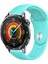 Huawei Watch Gt5 46MM Akıllı Saat ile Uyumlu Yumuşak Dokulu Silikon Kordon Kayış 1