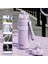800ML/600ML Paslanmaz Çelik 316 Spor Vakum Şişesi Saman Taşınabilir Spor Salonu Fitness Tırmanış Siber Siber Termal Şişe Seyahat Tulumbilim Kapasitesi: 600ML/RENK: Mor (Yurt Dışından) 1