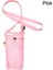 Spor Su Şişesi Kapağı Cep Telefon Torbası Kamp Aksesuarları Mesh Cup Sleeve Tecesi Taşınabilir Görünür Çanta Kayış Rengi: Pembe (Yurt Dışından) 1