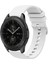 Samsung Galaxy Watch 42MM ile Uyumlu Kordon Jel Silikon Tokalı Kayış 1