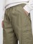 Erkek Haki Kargo Baggy Poplin Pantolon 3
