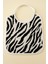 Mini Safari 2'li Zebra Desen Bebek Mama Önlüğü – 25x30 cm 3