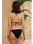 Bikini Altı Üçgen Bağlamalı Siyah 4