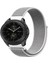 Samsung Galaxy Watch 42MM ile Uyumlu Kordon Cırt Cırtlı Spor Kumaş Kayış 1
