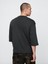 Erkek Siyah Oversized Gap Grafik Terry T-Shirt 4