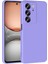 Realme C75 Kılıf Znth Mara Lansman Kapak - Lila 1