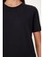 Basic Pamuklu Örme T-Shirt 3