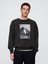 Erkek Siyah Gap × Disney Grafikli Oversized Sweatshirt 1