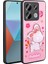Xiaomi Redmi Note 13 Pro 5g Kılıf Parlayan Kabartmalı Ikonik Figürlü Znth Amas Silikon Kapak-Pembe 1