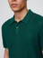 Erkek Yeşil Dokulu Kroşe Polo T-Shirt 2