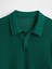 Erkek Yeşil Dokulu Kroşe Polo T-Shirt 4