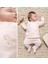 Kız Bebek Takımı %100 Pamuk Çiçek Detaylı (1-6 Ay Arası Patikli , 6-12 Ay Arası Patiksiz) 2