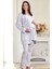 Flz 31-134 Bayan Sabahlıklı Lohusa Pijama Takımı 1