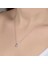 Swarovski Taşlı Gümüş Damla Tektaş Bayan Kolye 2