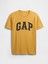 Erkek Hardal Everyday Soft Gap Logo T-Shirt 2