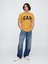 Erkek Hardal Everyday Soft Gap Logo T-Shirt 4