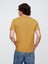 Erkek Hardal Everyday Soft Gap Logo T-Shirt 5