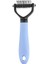 1pc Pet Dematting Tarak - Kedi Köpekleri Için 2 Taraflı Yetersiz Tırmık - Kolay Paspaslar Için Güvenli Tımar Aracı Renk Çıkarma: Mavi S (Yurt Dışından) 1
