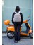 Unisex Suya Dayanıklı Krinkıl Kumaş Çok Gözlü Vizon Laptop Okul ve Sırt Çantası 2