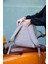 Unisex Suya Dayanıklı Krinkıl Kumaş Çok Gözlü Vizon Laptop Okul ve Sırt Çantası 5