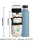 Nuovoware Su Şişesi Taşıyıcı Çanta 25OZ/32OZ Şişe Kesesi Tutucu Ayarlanabilir Omuz El Kayışı Spor Su Şişesi Aksesuarları Renk: Sarı Daisy (Yurt Dışından) 1