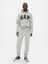 Erkek Açık Gri Gap Logo Fleece Jogger Eşofman Altı 1