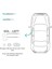 Peugeot 406 için Ön Sol Cam Tamir Seti 5
