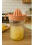 Cam Hazneli Pembe Renk Pratik Limon Narenciye Sıkacağı 400ML 1