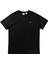 Erkek Arma Logo Bisiklet Yaka Siyah Basic T-Shirt- 56605-0075-76-77 4