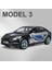 Yeni 1:24 Teslas Model Y Model 3 Şarj Yığını ile Alaşım Araba Döküm Oyuncak Araba Modeli Ses ve Işık Çocuk Koleksiyon Hediye (Yurt Dışından) 1