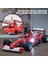 1:32 Ölçekli Alaşım F1 Yarış Araba Oyuncak Modeli ile Retroaktif Hareket Ses ve Işık Efektleri-Kids 'yarış Oyun ve Kök Lea Için Ideal (Yurt Dışından) 3