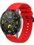 Huawei Watch Gt4 46MM Uyumlu Kordon Yumuşak Dokulu Soft Renk Tokalı Silikon Kayış 1