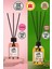 2 x 1 Pudra + Sandal Oda Kokusu 110 ml Sandal + Pudra Bambu Çubuklu Oda Kokusu Ortam Kokusu 1
