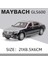 1:24 Mercedes Benz Maybach GLS600 Alaşım Model Arabalar Döküm Oyuncak Araba Simülasyon Ses ve Işık Araç Oyuncak Modeli Çocuklar Için Hediyeler (Yurt Dışından) 1