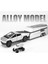 1/32 Siber Oyuncak Kamyon Pikap Alaşım Araba Modeli Döküm Off-Road Araçlar Kamyon Araba Modeli Ses Işığı Çocuk Oyuncakları Bavul ile Hediye (Yurt Dışından) 1