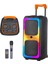 NDR-1097 | 2×8″ Woofer | Rgb LED Işık | Tekerlekli Taşınabilir Karaoke Parti Hoparlörü | Bluetooth V5.0 | Fm Radyo | Usb/sd Girişi | Tws Bağlantı 1