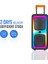 NDR-1097 | 2×8″ Woofer | Rgb LED Işık | Tekerlekli Taşınabilir Karaoke Parti Hoparlörü | Bluetooth V5.0 | Fm Radyo | Usb/sd Girişi | Tws Bağlantı 2