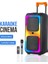 NDR-1097 | 2×8″ Woofer | Rgb LED Işık | Tekerlekli Taşınabilir Karaoke Parti Hoparlörü | Bluetooth V5.0 | Fm Radyo | Usb/sd Girişi | Tws Bağlantı 8
