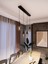 Opya 4’lü Camlı Metal Sıralı Sarkıt Avize – Modern Stil, E27 Duy ile Uyumlu 3