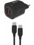 Yetty Çift Çıkışlı Pd 25W 3.0 Type-C To Type-C 1m Hızlı Şarj Kablosu - Siyah (Yerli Üretim) 1
