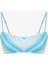 Çizgili Renkli Nell Bandeau Bikini Üstü 2