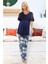 Mommysh 55714 Kadın Sabahlıklı Lohusa Pijama Takımı 3