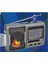 Tepe FP-1781BT Mini Cep Radyosu Bluetooth Hoparlör Fm Radyo LED Işıklı Şarjlı USB Micro Sd Mp3 Desteği Aux Kulaklık Çıkışı 2
