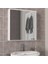 Banyo Dolabı Lavabo Üstü 3 Raflı Kurulumu Yapılmış Kullanıma Hazır Gönderim 70CM x 70CM Aynalı/aynasız Seçenekli 1