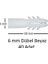 Dübel, 6 mm Beyaz Dübel, 40 Adet 3