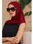 Eşarp Bone Bordo Mayo Kumaşından 4