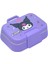 Bento 1030ML Lunchbox Kuromi Lisanslı Tek Katlı 2 Bölmeli Paslanmaz Çelik Sefer Tası Yemek Kutu 1