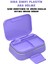 Bento 1030ML Lunchbox Kuromi Lisanslı Tek Katlı 2 Bölmeli Paslanmaz Çelik Sefer Tası Yemek Kutu 3