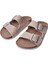 Fly Soft Çift Toka S902 Uniseks Terlik Bej 3