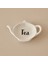 Tea Porselen Çay Poşeti Tabağı Beyaz (12X9 Cm) 1